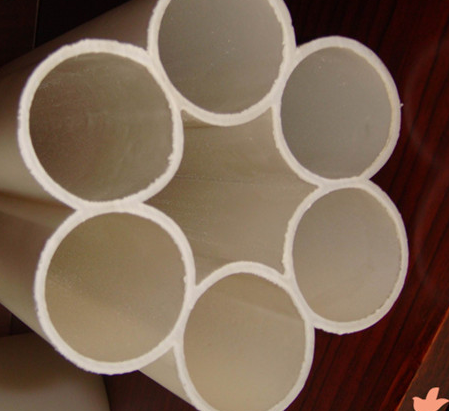 七孔梅花管通信管道施工